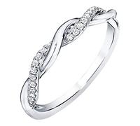 HUYTBYG Anillo ajustable con texto en inglés "To My Friend", anillo de compromiso, anillo de aniversario, regalo de cumpleaños, anillo de moda, juego de anillo galvanizado, anillo de circonita