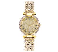 HUYTBYG Reloj analógico de cuarzo para mujer, estilo informal, de metal, para mujer, reloj de pulsera para negocios, fecha, reloj casual con prensa de cristal, Gd1, One Size