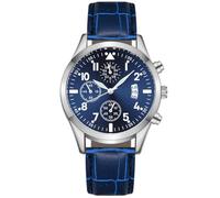 HUYTBYG Reloj para hombre con función de piel popular con calendario, luminoso, bonito reloj para hombre, C, One Size
