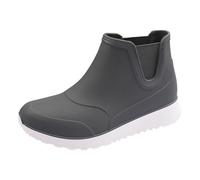 HUYTBYG Zapatos casuales de lluvia para hombre, cortos, para el agua, al aire libre, a la moda, para hombre, zapatos casuales para senderismo, botas, b, 38 2/3 EU