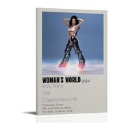 HUYTRGRBRT Katy Perry - Póster decorativo para pared, lienzo moderno, pintura para sala de estar, 20 x 30 cm, estilo marco