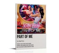 HUYTRGRBRT Katy Perry - Póster decorativo para pared, lienzo moderno, pintura para sala de estar, 20 x 30 cm, estilo marco