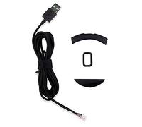 HUYUN - Cable USB para ratones Razer DeathAdder Elite Chroma Multicolor (cable Elite + pies)