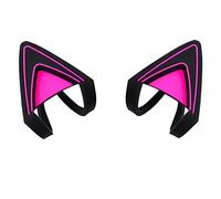 HUYUN - Orejas de gato de silicona para auriculares compatibles con Razer Kraken 2019, Kraken TE (morado)