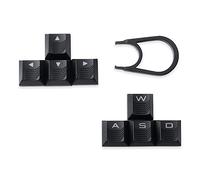 HUYUN Textura Tactility Backlit Keycaps Reemplazo para Cherry 2.0/5.0/6.0/9.0 Teclado de juego (negro)