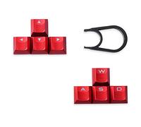 HUYUN Texture Tactility Backlit Keycaps Reemplazo para Cherry 2.0/5.0/6.0/9.0 Teclado de juego (rojo)