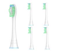 huzai 4 cabezales de repuesto compatibles con Philips Sonicare W2 Optimal White, blancos, nuevos.