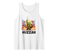 Huzzah Guerrero Orco Divertido Camiseta sin Mangas