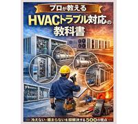 プロが教えるHVACトラブル対応の教科書 冷えない・暖まらないを即解決する500の視点: 500 ways to instantly resolve your cooling or heating issues (を自然な日本語に変換します。)
