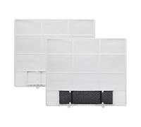HVAC Air Filter - 13.5 Inches PP, AC Furnace Dust Replacement Filter, Air Conditioner Filtration Pad | Dust Trap Filterr Media, Vent Cleaner Insert For Apartment, Office, Bedroom, Workshop, RV