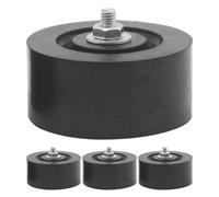HVAC Anti Vibration Pads - Rubber Stability Shock Blocks | Non Slip Air Conditioning Support Base, Noise Dampening Cushion Set, Homeowners Technicians Installers Office School Apartment Renters Safety