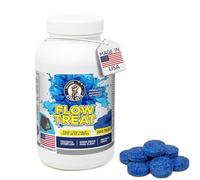 HVAC GUYS - Pestañas de tratamiento de flujo - 200 tabletas | Limpiador de línea de drenaje de CA | Evita olores, mantiene la bandeja de drenaje HVAC limpia, evita el desbordamiento | Una tableta dura