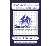HVAC, Plumbing, Electrical Word Search Puzzle Book: Word Searches with Easy-to-Read Print about HVAC, electrical, plumbing, and more l 6x9 inches, 110 ... for Vacation, Holidays and Free Time