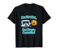 HVAC Termostato Humor Clima Controlado Cita Gráfico Camiseta