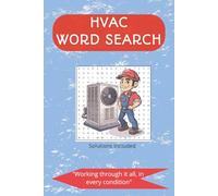HVAC Word Search Book: HVAC Word Search Puzzle Book: Word Searches with Easy-to-Read Print about HVAC and more l great for Vacation, Holidays and Free Time