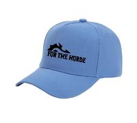 HVAVGLDCW Cappellino Da Baseball Sportivo Uomo E Donna Cappello Papà per The H.or.d.e Comodo Snapback Tinta Unita Camionista Il Caldo Foro La Coda Di Cavallo-QLanSe||One_Size