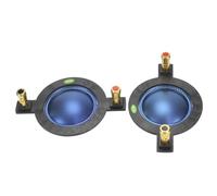 HVBWRJ Bobina de 44,4 MM, película Azul, 44 núcleos, bocina, Controlador de Tweeter, diafragma, Altavoz de Agudos, reparación DIY, 8OHM, 70-250W, Gama Alta, 2 uds.