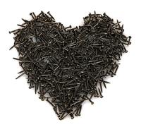 HVDHYY 1.5 * 25 mm Clavo de Madera Clavos Pequeños para Madera y Tornillos Mini Tornillo de clavo Autorroscantes DIY Accesorios Negro 500pcs