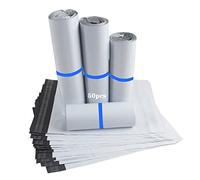 HVDHYY Bolsas de envío de plástico, autoadhesivas, opacas, para ropa y textiles, 250 x 350 mm, 300 x 420 mm, 400 x 550 mm, 500 x 600 mm (50 unidades)