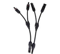 HVEJOU Cable de Accesorios for Panel Solar EcoFlow EFPV-LTY2CBL0.3M, fácil de Transportar for Acampar