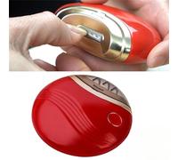 HVFGXY Cortaúñas eléctrico automático recargable por USB para adultos y niños (rojo)