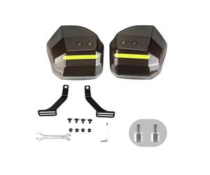 HVHSSAOCW Manillar Mano Guardia 1 Juego De Protectores Manos Contra El Viento, La Lluvia Y Sol Para Scooter, Motocicleta ATV Con Banda Reflectante Nocturna