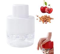 HvjwfuCherry Pitter Tool - 7 Holes Multi Cherry Pitter, Push Type Pit Remover for Homemade Jam, Fast & Easy Cherry Seed Remover Kitchen helper-A