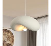 HvKvHvY Moderna LáMpara De ArañA, ArañA De Estilo JaponéS Wabi-Sabi, Blanco Colgante De Luz E27 Sombrero En Forma De Pantallas De LáMpara Para Comedor Cocina Isla Dormitorio LáMpara De Techo.50Cm