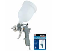 Hvlp Gravedad Mecanismo Aire Pintura Pistola Rociadora 600ml Taza Con 1.5mm