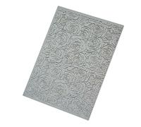 HVRFJXI 1/3 piezas de hojas de arcilla con textura de hojas de flores para pendientes, herramienta de fabricación de joyas, alfombrilla de silicona