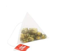 HVRFJXI 100 bolsas de té fáciles de usar con sello de curación de cuerda, bolsas de infusor desechables de nailon para el hogar, cocina, cerdos envueltos individualmente