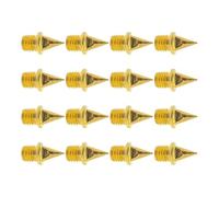 HVRFJXI 16 puntas de aleación de acero para pista de 1/4 pulgadas de repuesto para zapatos deportivos de campo, picos de repuesto para deportes de sprint, correr, escalar, zapatos de pista