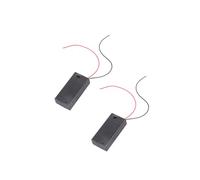 HVRFJXI 2 cajas de conexión segura para batería de 2 A, caja de cableado flexible de 2/3/4 ranuras que evita contactos sueltos en dispositivos electrónicos, soporte de batería compatible con múltiples