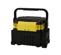 HVRFJXI Auto Anglers Utility Box ofrece divisores personalizables a prueba de impactos y agarre de transporte antideslizante, caja de equipo de pesca con clip seguro