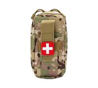 HVRFJXI Bolsa terapéutica emergente de nailon resistente versátil con múltiples bolsillos para clasificación eficiente de suministros listo, camouflage, Talla única