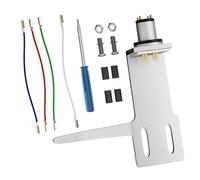 HVRFJXI Cables de cartucho para tocadiscos universales, ajuste de núcleos de metal, mejora la reproducción de música para tocadiscos Phono Headshell Phono Cartridge Leads