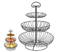 HVRFJXI Cesta decorativa de frutas y verduras para encimera de cocina, soporte para cuencos para comedor, baño, fiesta, boda, para fiesta