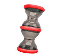 HVRFJXI Dog Chew Toy Dumbbell Shape Leaking Food Slow Feeder Puzzle Interactive Pet Training Feeder with Roller Design