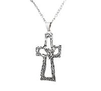 HVRFJXI Fashion Religious Earrings Drop Earrings Pendant Necklace Religious Necklace Suitable For The Modern Woman Present Antique Heart Earrings