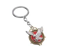 HVRFJXI Llavero intrincado de aleación con diseño de animales, con símbolo masónico, adorno para adultos, uso diario o regalo de masonería. Llavero coleccionable, B, Talla única