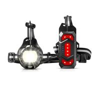 HVRFJXI Luz de pecho regulable para corredor, cuenta con múltiples modelos de iluminación, impermeable, tipo C, carga de varios modelos