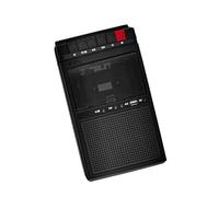 HVRFJXI Máquina de cinta portátil retro USB grabadora de mano para exteriores con accesorios de puerto