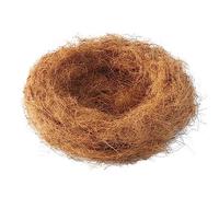 HVRFJXI Nido de pájaro de fibra de coco suave, palomas cálidas, loros, caja de cría, suministros de fibra natural de invierno, almohadillas para plantas para reptiles