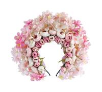 HVRFJXI Pinza para el pelo de flores de camelias de colores vibrantes, cómoda y fácil de llevar para cualquier ocasión