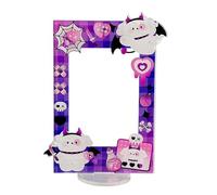 HVRFJXI Portatarjetas de pie de acrílico transparente para tarjetas de fotos, deportes, béisbol, baloncesto, comercio