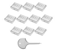 HVRFJXI Puerto universal tipo C, construcción de acero inoxidable, bloqueadores de puertos USB para uso público, dispositivos de juegos de seguridad USB