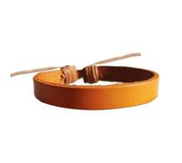 HVRFJXI Pulsera suave y uniforme contemporánea, tradicional, hipoalergénica, de piel sintética, ejemplar para uso diario, de lo contrario, ocasiones especiales, minimalista, vintage, talla única, como