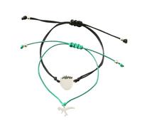 HVRFJXI Pulseras decorativas de huevos de dinosaurio a juego para madre e hija que simbolizan el crecimiento y la unión para el día de la madre, talla única, Acero inoxidable, No es una piedra