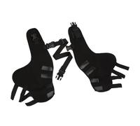 HVRFJXI Rodillera para perro, codo, inmovilizador, ayuda a mantener la articulación estable y reduce la pierna de neopreno para las patas traseras