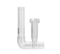 HVRFJXI Skimmer para superficies de acuario, PC/acero inoxidable para filtro de entrada para aceite y proteínas, filtro flotante para superficies de acuario